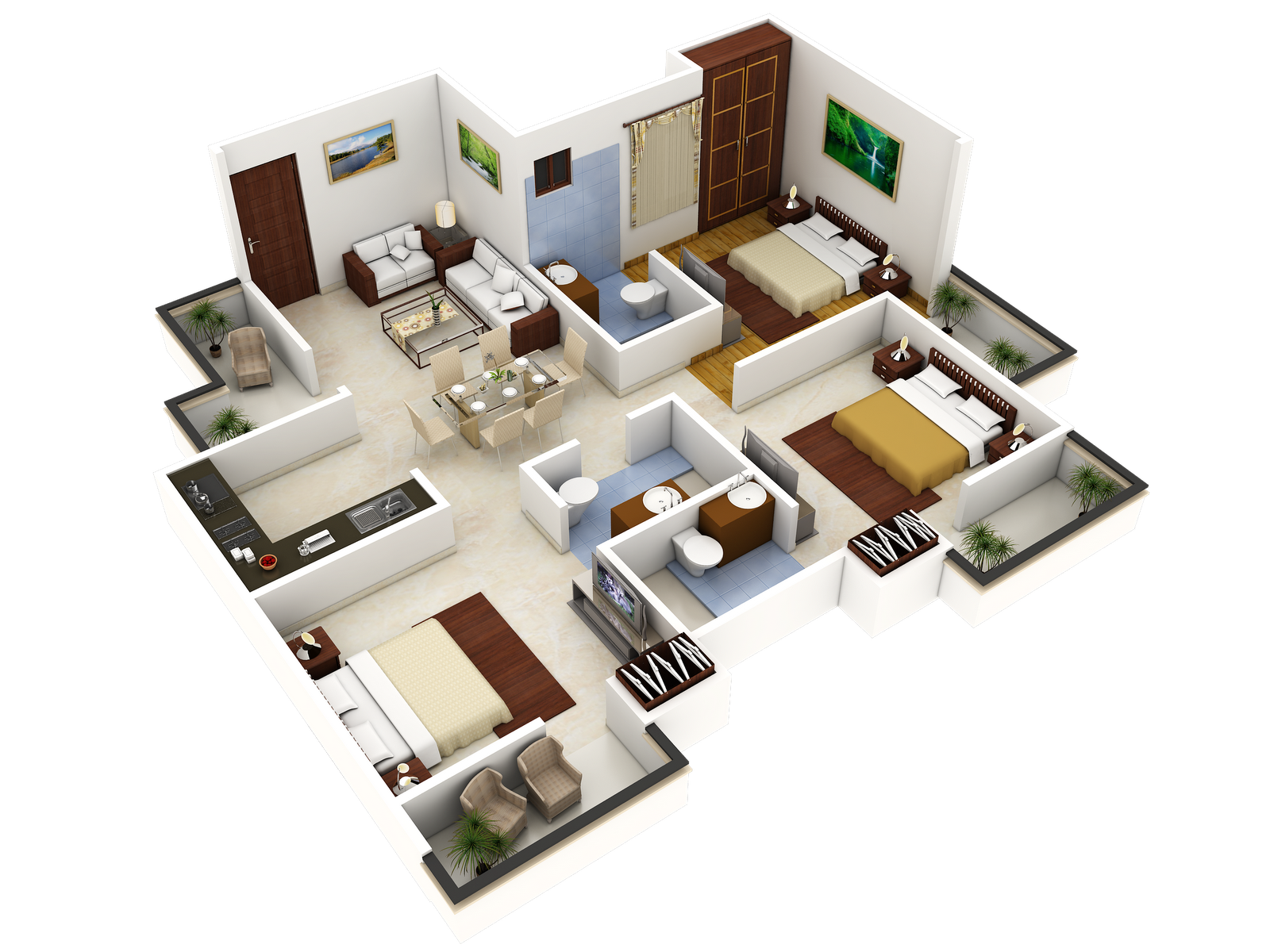 3 BHK